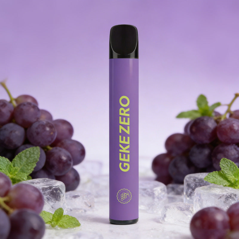 FlavorDraw Grape product and flavor styling
