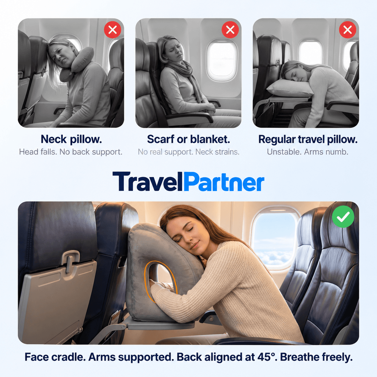 A Neck Pillow Does not Solve That.